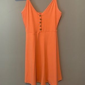 Tangerine orange dress 🍊